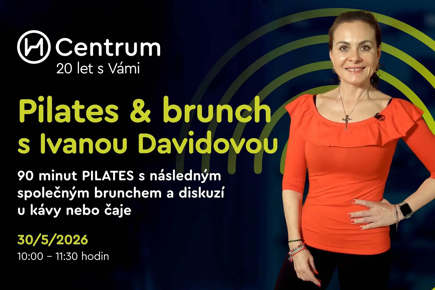 Pilates & brunch s Ivanou Davidovou